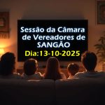 Sessão da Câmara de Vereadores de Sangão do dia 13-10-2025