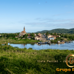 Jaguaruna foto restaurada incrível a paisagem