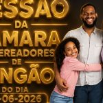 Sessão da  Câmara de Vereadores de Sangão dia 01-06-2026
