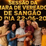 Sessão da Câmara de Vereadores de Sangão dia 22-06-2026