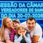 Sessão da Câmara de Vereadores de Sangão dia 20-07-2026