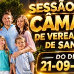 Sessão da Câmara de Vereadores de Sangão dia 21-09-2026