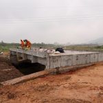 Nova ponte de concreto é instalada em Morro Grande