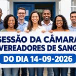Sessão da Câmara de Vereadores de Sangão dia  14-09-2026