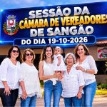 Sessão da Câmara de Vereadores de Sangão dia  19-10-2026