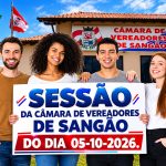 Sessão da Câmara de Vereadores de Sangão dia  05-10-2026