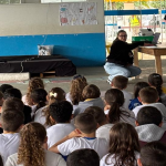 Comitê da Escuta Especializada orienta escolas de Treze de Maio sobre proteção de crianças e adolescentes